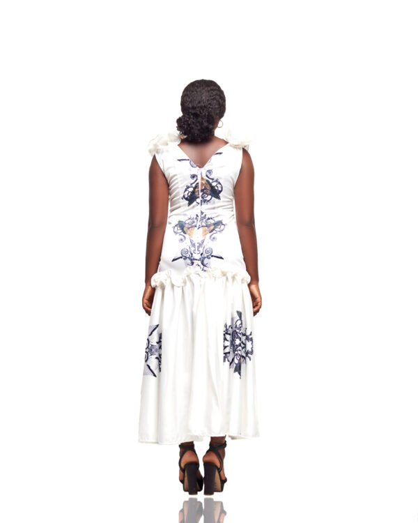 Adoma Printed Midi Dress - Image 2