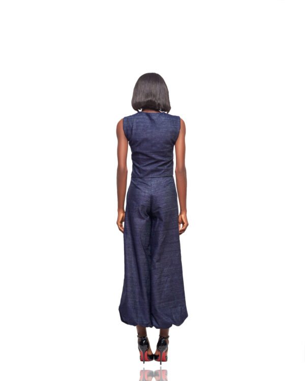 Indigo Structured Two-Piece Set - Image 2